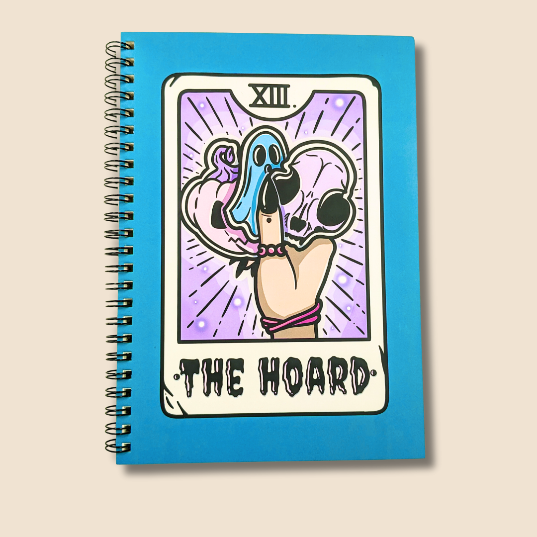 The Hoard Alternative Tarot Reusable Sticker Collecting Book