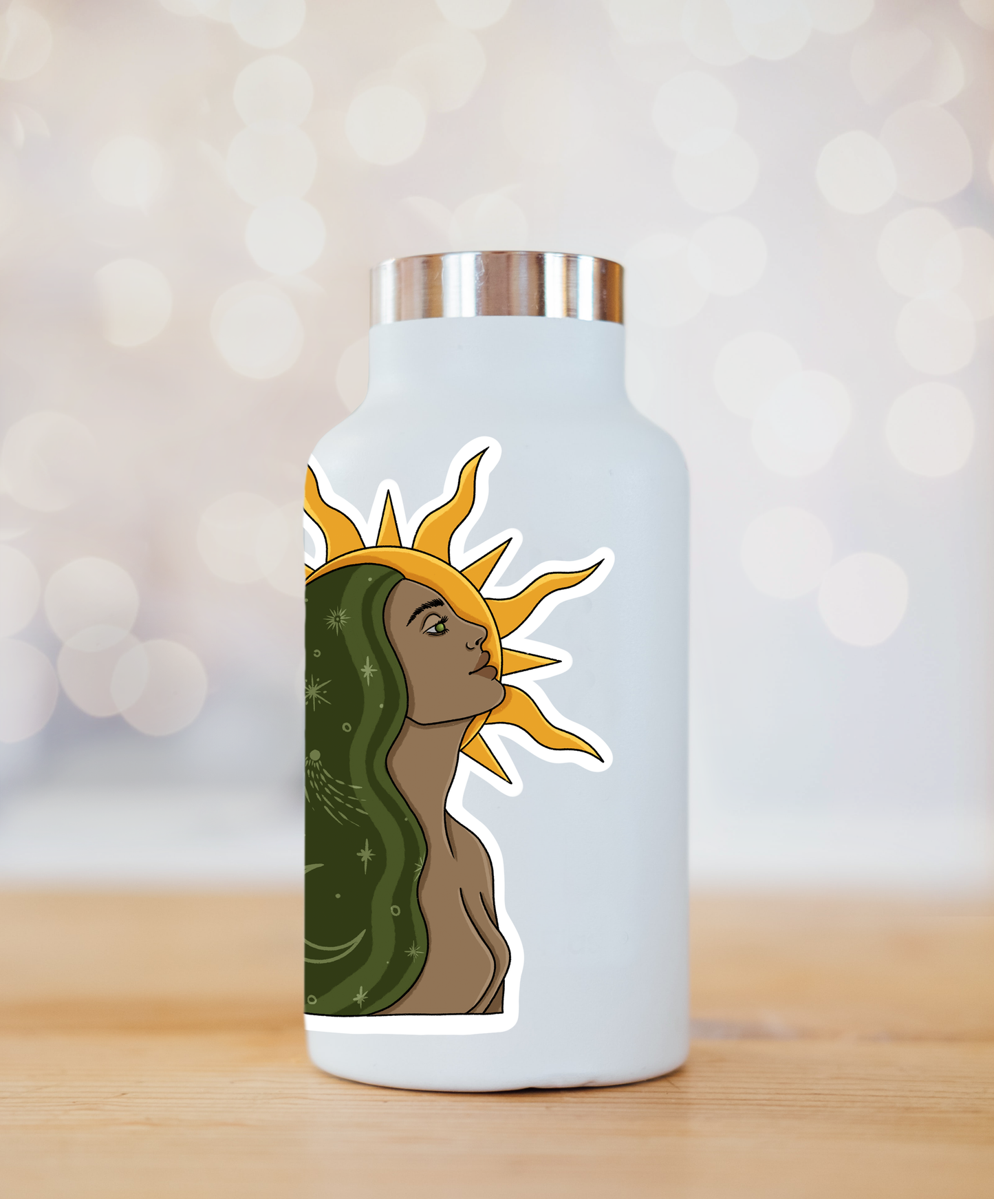 Celestial Sun Goddess Sticker