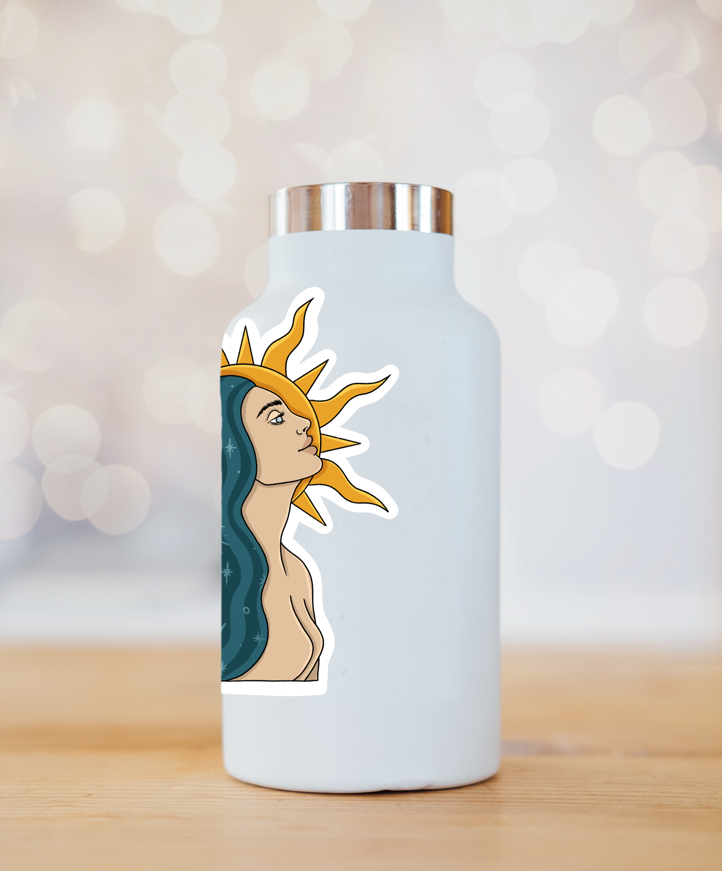 Celestial Sun Goddess Sticker