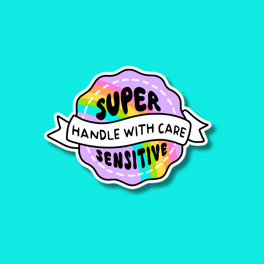 Super Sensitive Sticker- Indigo Maiden