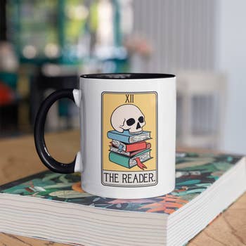 The Reader Tarot Card Coffee Mug