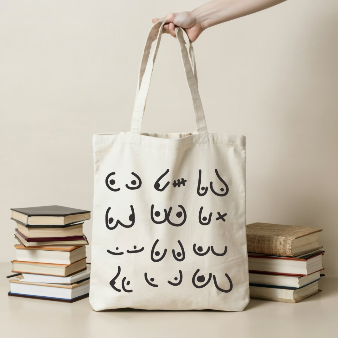 All the Boobs Tote Bag | Indigo Maiden- Indigo Maiden