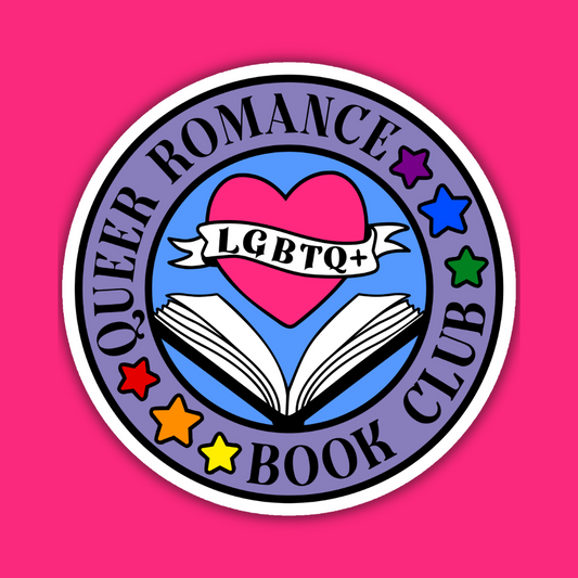 Queer Romance Book Club Sticker