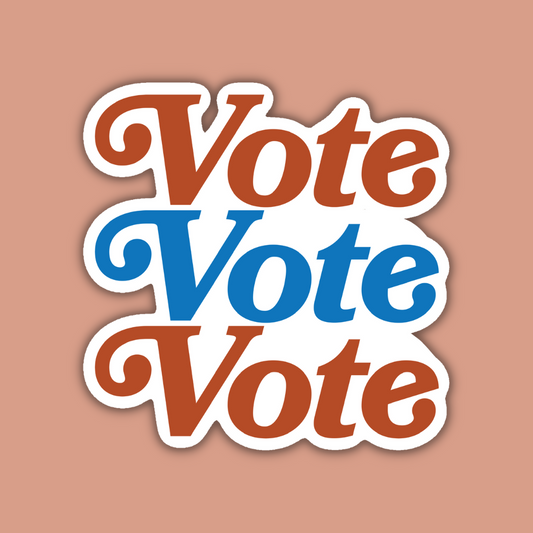 Vote Vote Vote Sticker