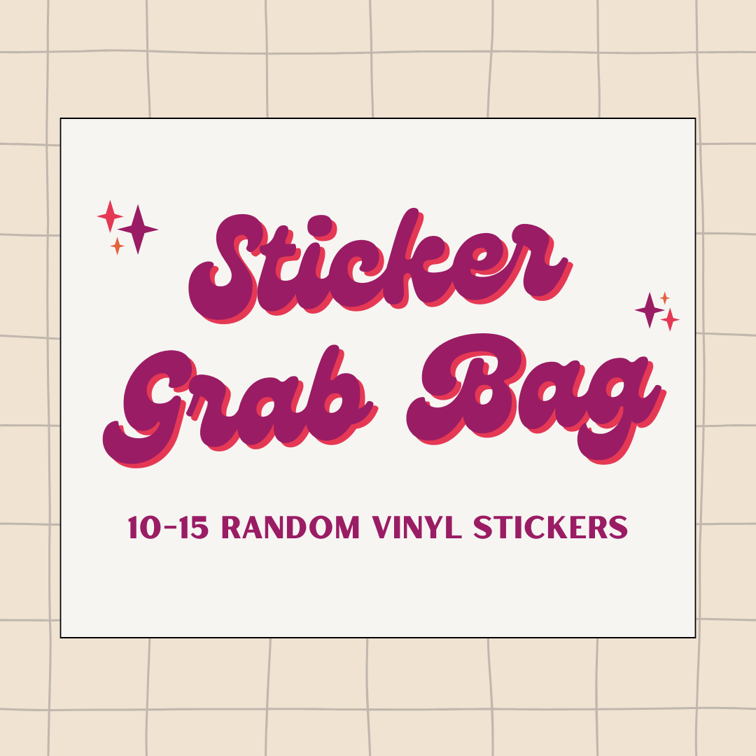 Grab Sticker Message Sticker Grab Bag | Indigo Maiden- Indigo Maiden