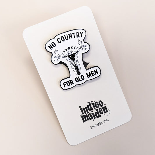 No Country for Old Men Enamel Pin