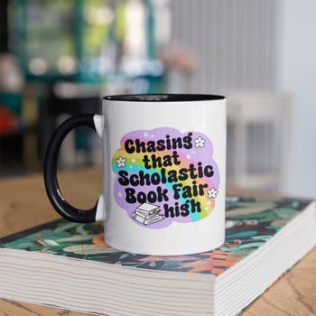 Chasing That Scholastic Book Fair High Coffee Mug