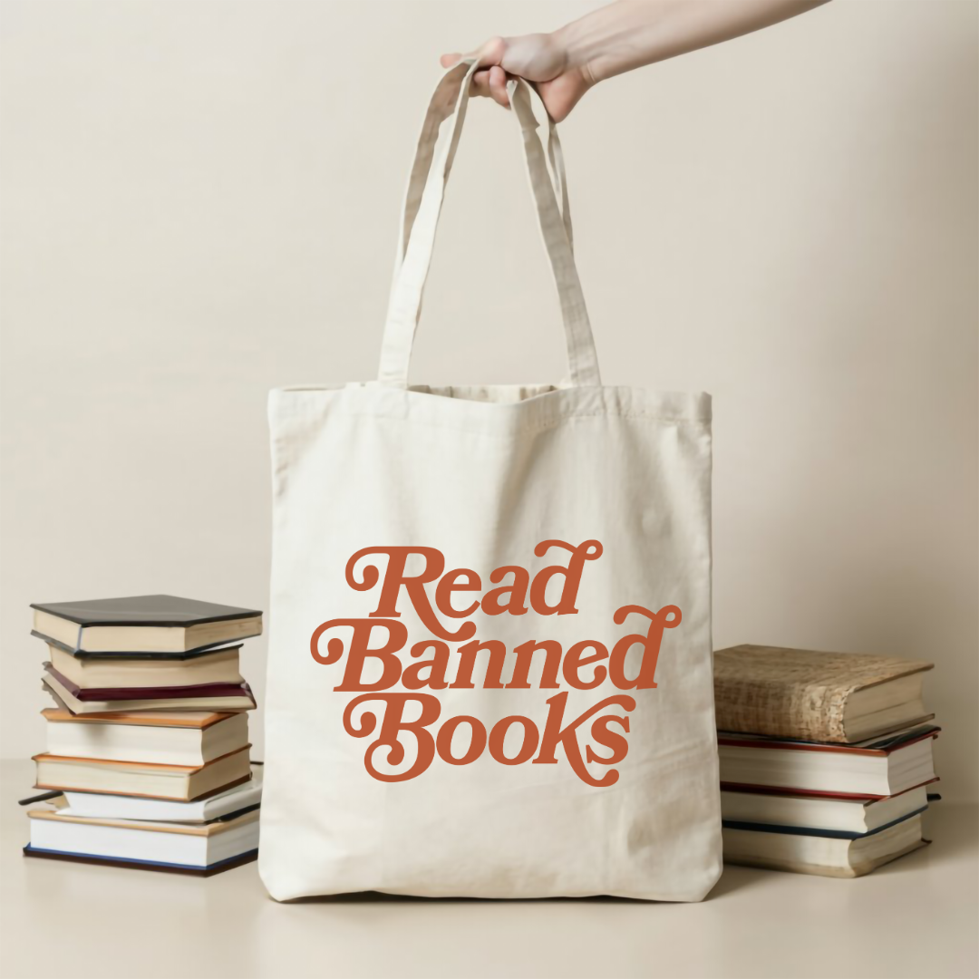 Read Banned Books Tote Bag | Indigo Maiden- Indigo Maiden