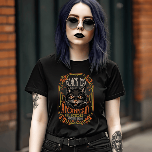 Black Cat Apothecary T-shirt