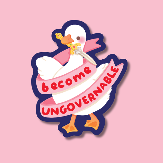 Become Ungovernable Sticker