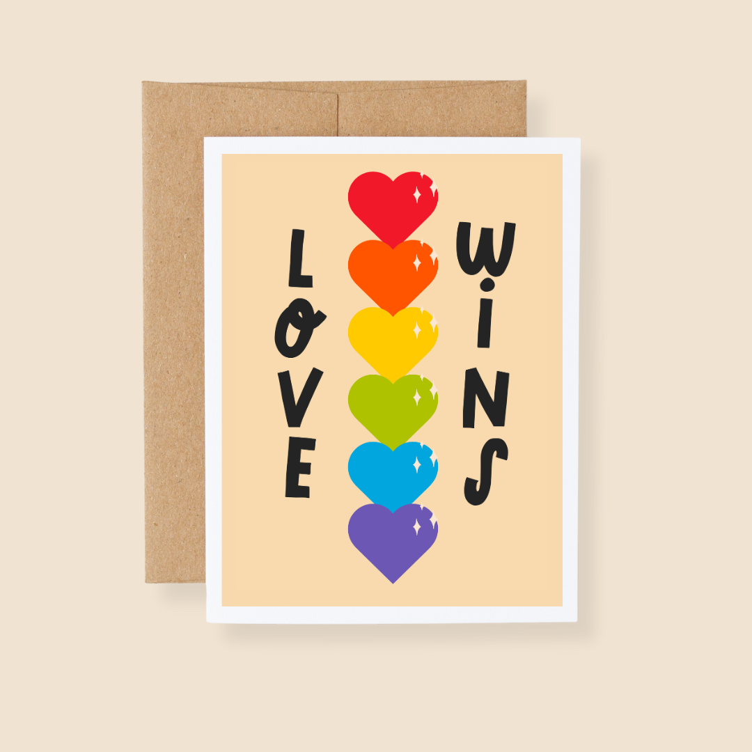 Love Wins Greeting Card