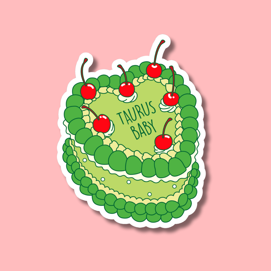 Taurus Baby Sticker- Indigo Maiden