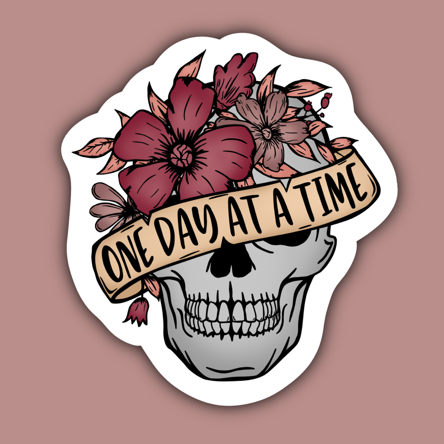 One Day at a Time Sticker