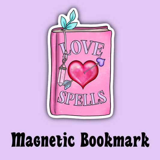 Love Spell Magnetic Bookmark