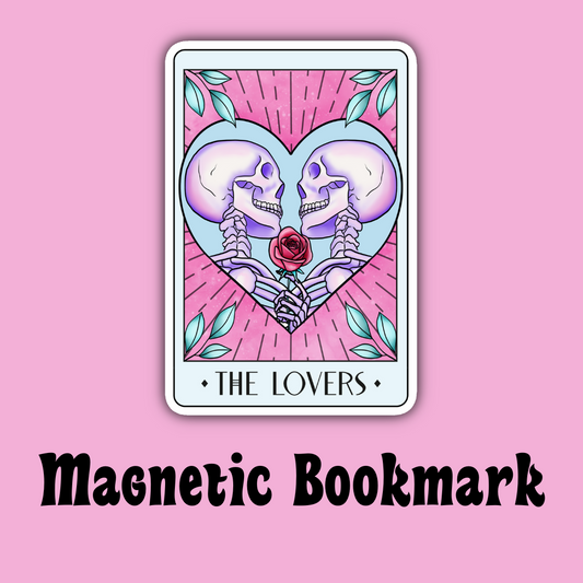 The Lovers Tarot Card Magnetic Bookmark