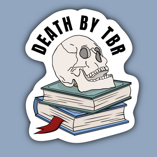 Death by TBR Sticker