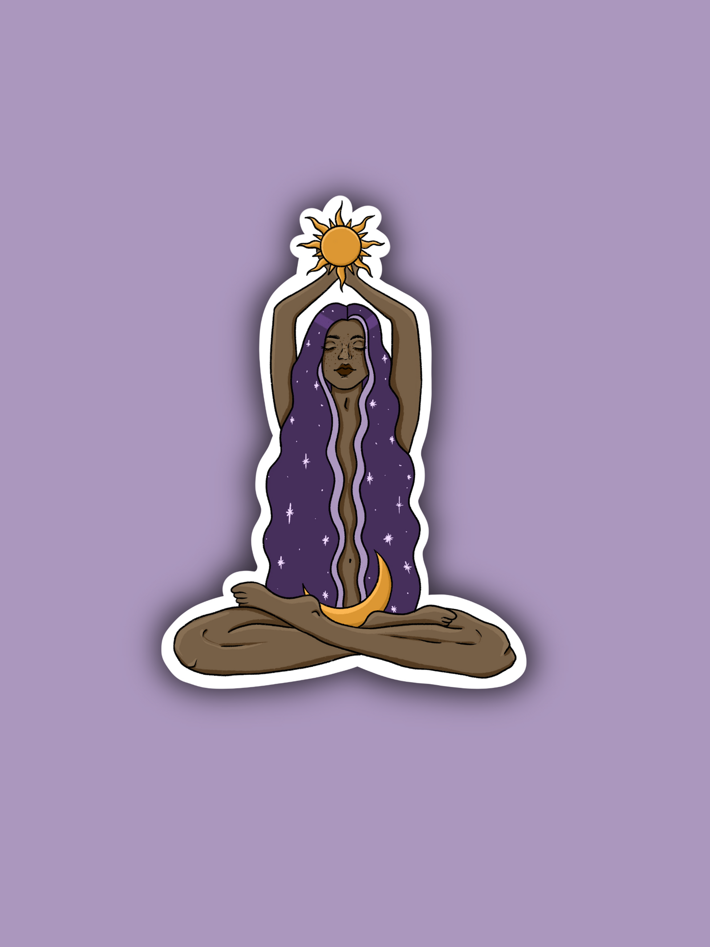 Sun/Moon Witch Sticker