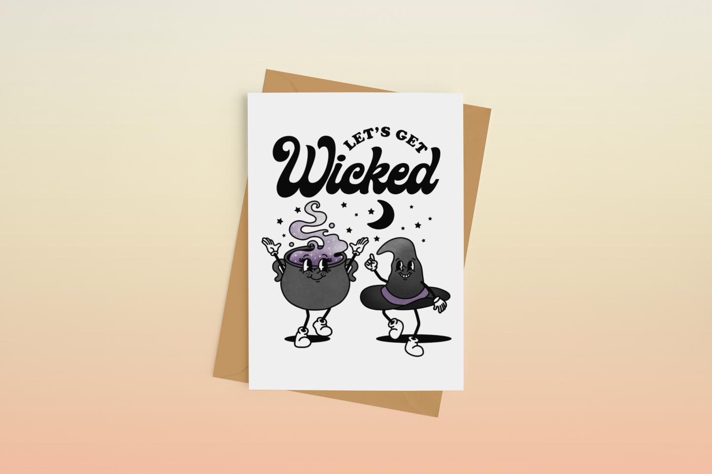 Let's Get Wicked Greeting Card