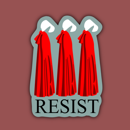 Resist Handmaid Feminist Sticker