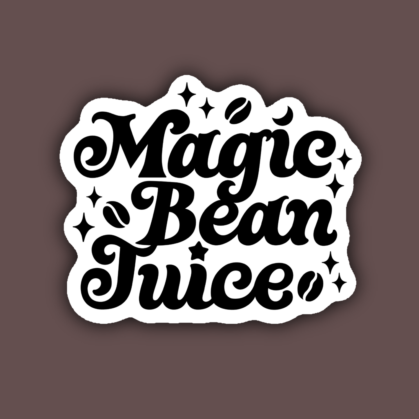 Magic Bean Juice Coffee Lover Sticker