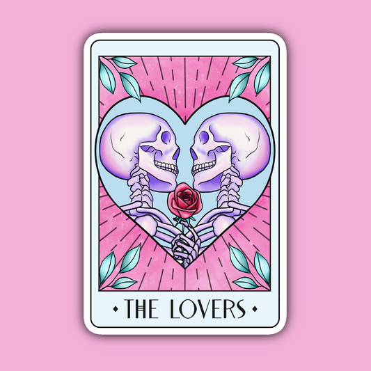 The Lovers Card Sticker