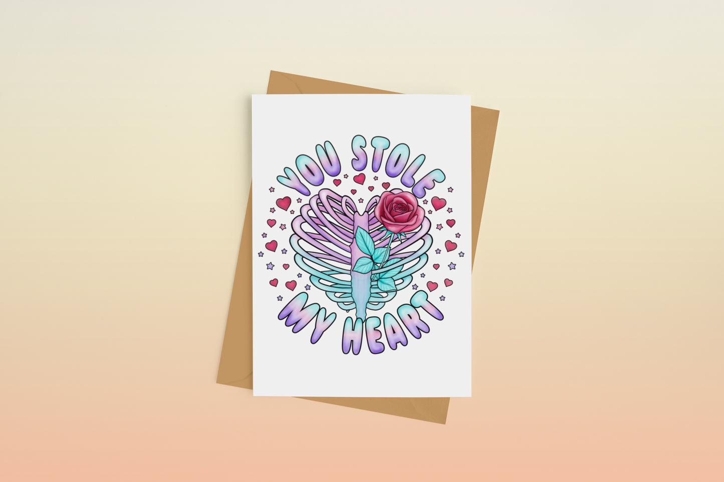 You Stole My Heart Greeting Card